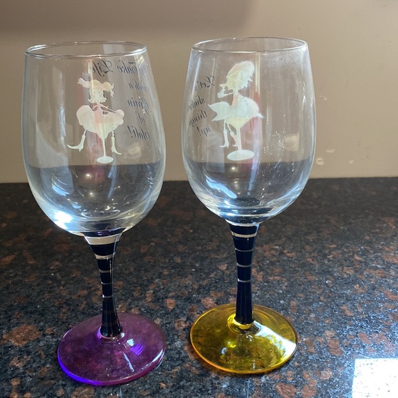 The Bradford Exchange Other The Bradford Exchange Set 2 Cute Wine